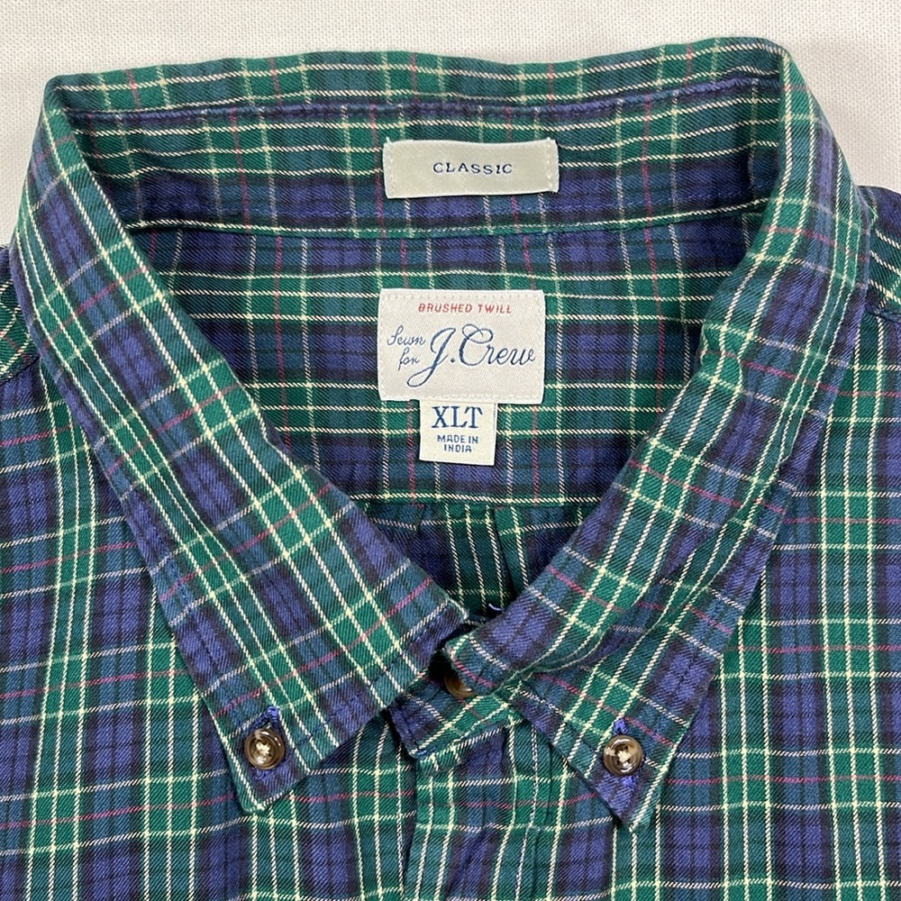 J. Crew Brushed Twill Classic Fit TALL